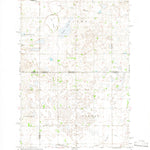 United States Geological Survey Claire City NW, ND-SD (1964, 24000-Scale) digital map