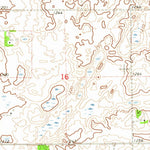 United States Geological Survey Claire City NW, ND-SD (1964, 24000-Scale) digital map