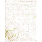 United States Geological Survey Claire City SW, SD (1964, 24000-Scale) digital map