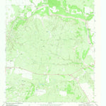 United States Geological Survey Clairemont East, TX (1969, 24000-Scale) digital map