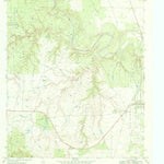United States Geological Survey Clairemont West, TX (1969, 24000-Scale) digital map