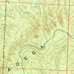 United States Geological Survey Clairmont Springs, AL (1969, 24000-Scale) digital map