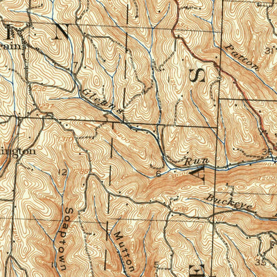 United States Geological Survey Clairsville, OH (1905, 62500-Scale) digital map