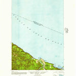 United States Geological Survey Clallam Bay, WA (1935, 62500-Scale) digital map