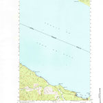 United States Geological Survey Clallam Bay, WA (1957, 62500-Scale) digital map