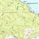 United States Geological Survey Clallam Bay, WA (1957, 62500-Scale) digital map