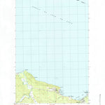 United States Geological Survey Clallam Bay, WA (1984, 24000-Scale) digital map