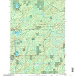 United States Geological Survey Clam Lake NE, WI (2005, 24000-Scale) digital map