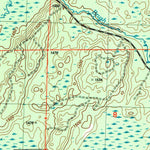 United States Geological Survey Clam Lake NE, WI (2005, 24000-Scale) digital map