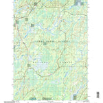 United States Geological Survey Clam Lake SE, WI (2005, 24000-Scale) digital map