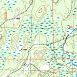United States Geological Survey Clam Lake SE, WI (2005, 24000-Scale) digital map
