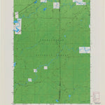 United States Geological Survey Clam Lake SW, WI (1971, 24000-Scale) digital map