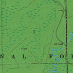 United States Geological Survey Clam Lake SW, WI (1971, 24000-Scale) digital map
