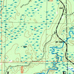 United States Geological Survey Clam Lake SW, WI (2005, 24000-Scale) digital map