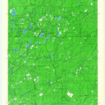 United States Geological Survey Clam Lake, WI (1942, 48000-Scale) digital map