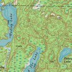 United States Geological Survey Clam Lake, WI (1971, 24000-Scale) digital map