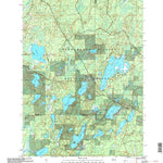 United States Geological Survey Clam Lake, WI (2005, 24000-Scale) digital map
