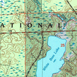 United States Geological Survey Clam Lake, WI (2005, 24000-Scale) digital map