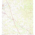 United States Geological Survey Clanton East, AL (1972, 24000-Scale) digital map