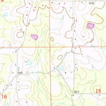 United States Geological Survey Clanton East, AL (1972, 24000-Scale) digital map