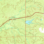 United States Geological Survey Clanton West, AL (1972, 24000-Scale) digital map