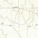 United States Geological Survey Clapham, NM (1966, 24000-Scale) digital map