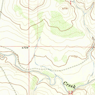 United States Geological Survey Clapham, NM (1966, 24000-Scale) digital map