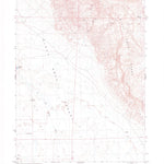 United States Geological Survey Clapper Creek, NV (1980, 24000-Scale) digital map
