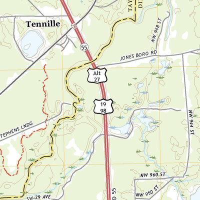 United States Geological Survey Clara, FL (2021, 24000-Scale) digital map