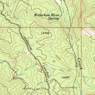 United States Geological Survey Claraville, CA (1972, 24000-Scale) digital map