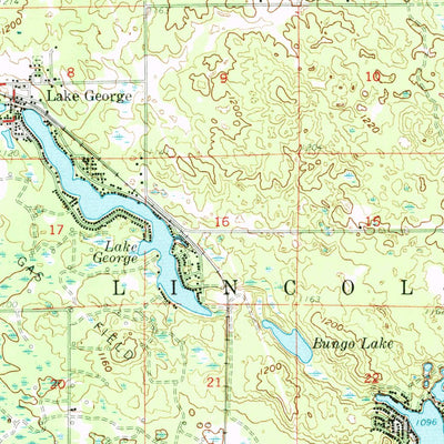 United States Geological Survey Clare, MI (1959, 62500-Scale) digital map