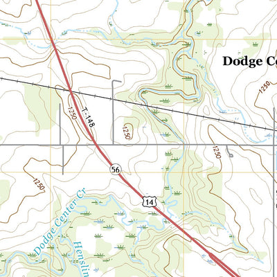 United States Geological Survey Claremont, MN (2019, 24000-Scale) digital map