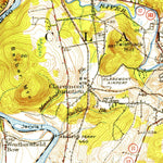 United States Geological Survey Claremont, NH-VT (1926, 62500-Scale) digital map