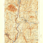 United States Geological Survey Claremont, NH-VT (1929, 62500-Scale) digital map