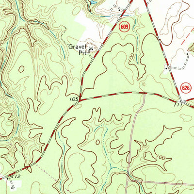 United States Geological Survey Claremont, VA (1966, 24000-Scale) digital map