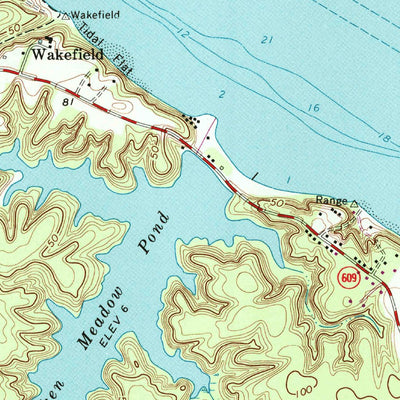 United States Geological Survey Claremont, VA (1966, 24000-Scale) digital map