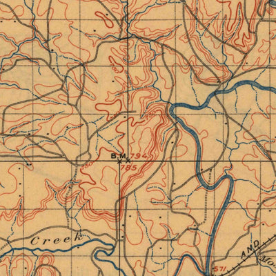 United States Geological Survey Claremore, OK (1901, 125000-Scale) digital map