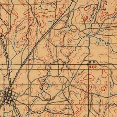 United States Geological Survey Claremore, OK (1901, 125000-Scale) digital map