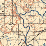 United States Geological Survey Claremore, OK (1914, 125000-Scale) digital map