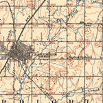 United States Geological Survey Claremore, OK (1914, 125000-Scale) digital map