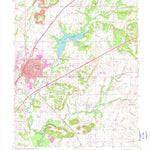 United States Geological Survey Claremore, OK (1963, 24000-Scale) digital map