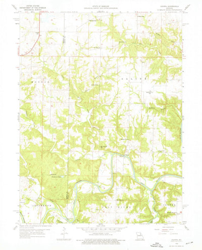 United States Geological Survey Clarence Cannon Dam, MO (1959, 24000-Scale) digital map