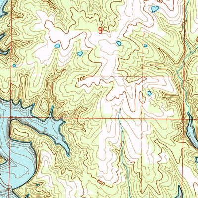 United States Geological Survey Clarence Cannon Dam, MO (1990, 24000-Scale) digital map