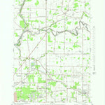 United States Geological Survey Clarence Center, NY (1980, 25000-Scale) digital map