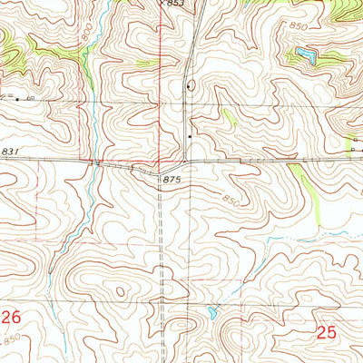 United States Geological Survey Clarence, IA (1980, 24000-Scale) digital map