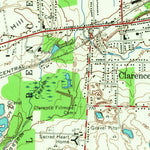 United States Geological Survey Clarence, NY (1965, 24000-Scale) digital map