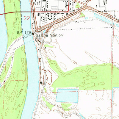 United States Geological Survey Clarendon, AR (1968, 24000-Scale) digital map