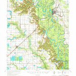 United States Geological Survey Clarendon, AR (1972, 62500-Scale) digital map