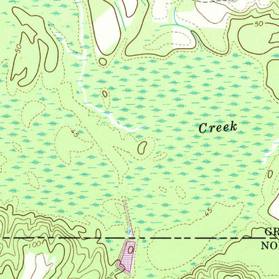 United States Geological Survey Claresville, VA-NC (1966, 24000-Scale) digital map