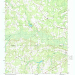 United States Geological Survey Claresville, VA-NC (1997, 24000-Scale) digital map